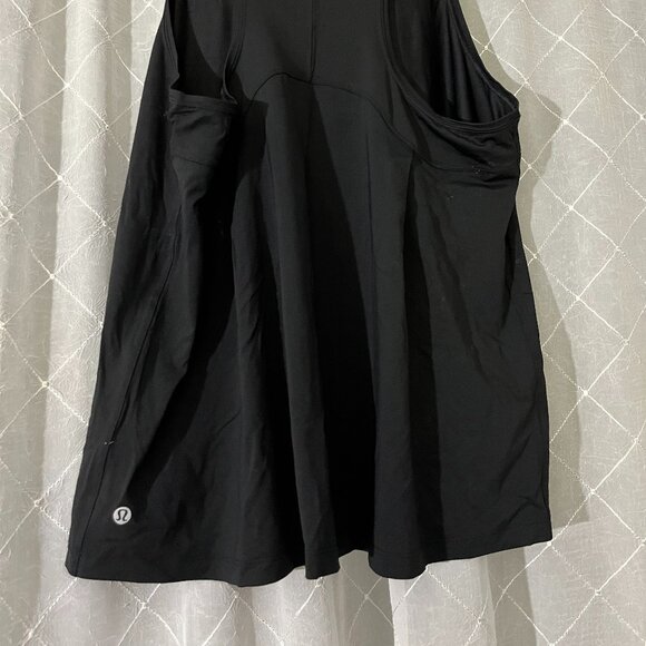black lululemon tank top size 10 - Picture 4 of 4